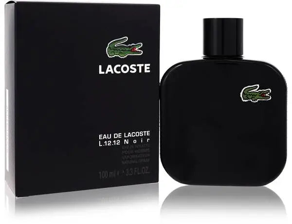 Lacoste Eau Noir  Eau de Toilette Spray for Men 3.3 oz