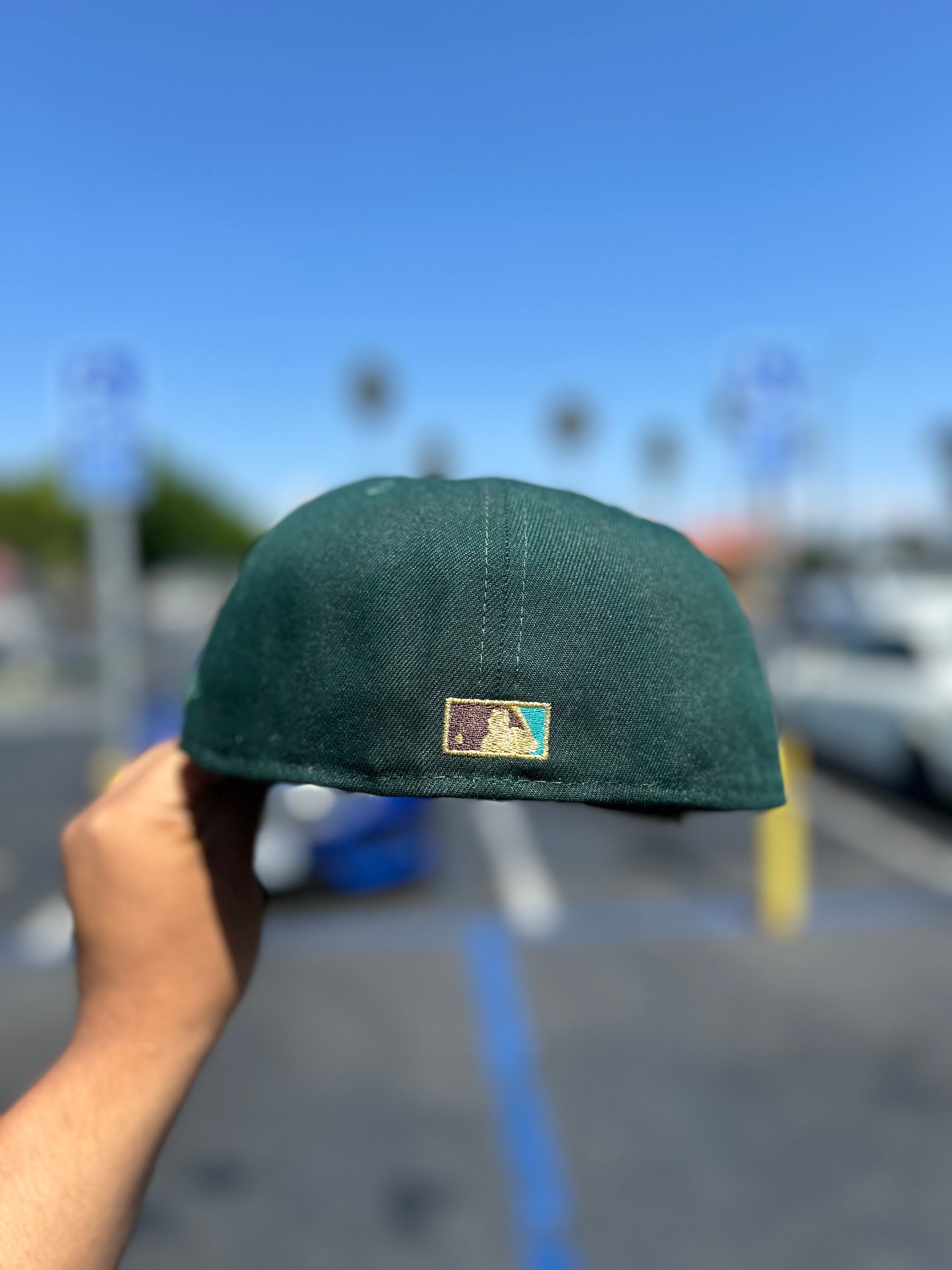 Los Angeles Dodgers Script Green / Walnut 5950