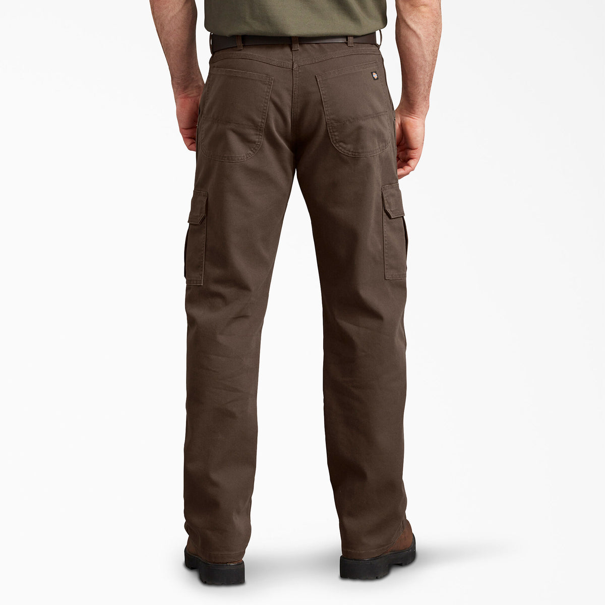 FLEX Regular Fit Timber Brown Duck Cargo Pants