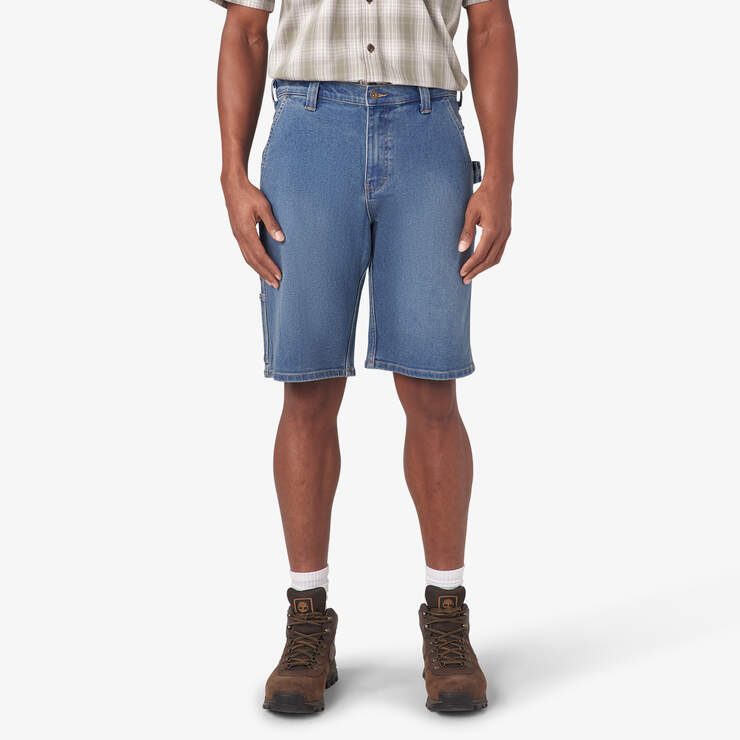 Dickies Denim Utility Shorts Blue, 11" DX601