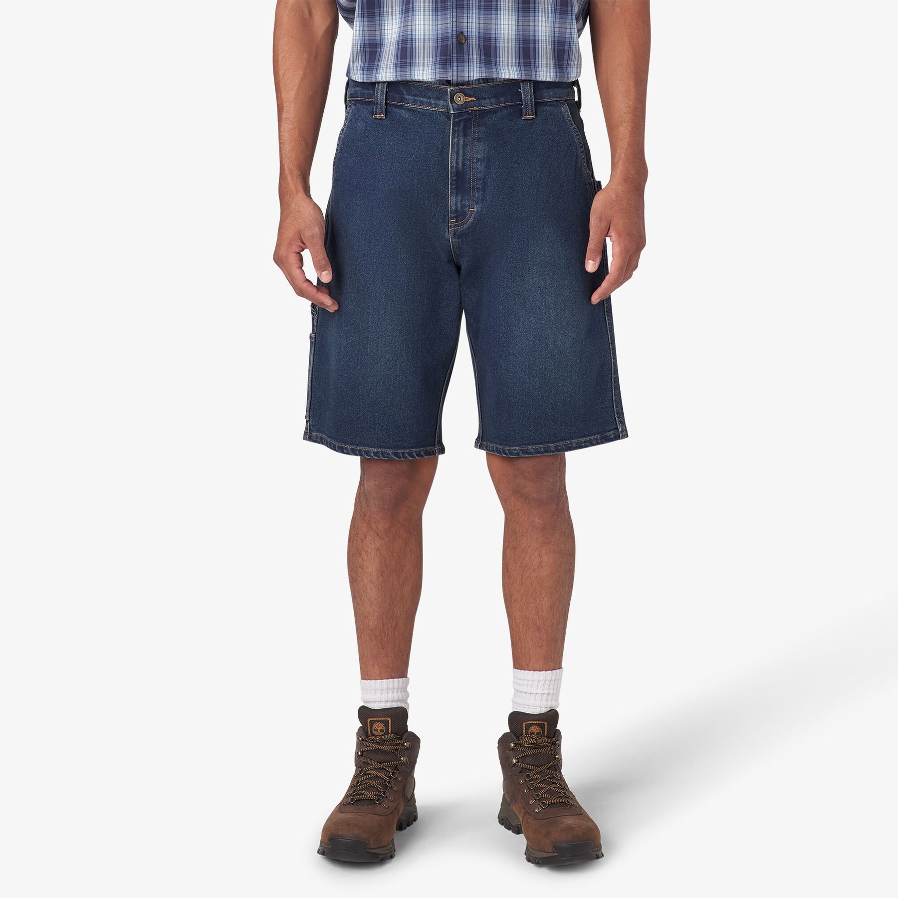 Dickies Denim Utility Shorts Blue, 11" DX601