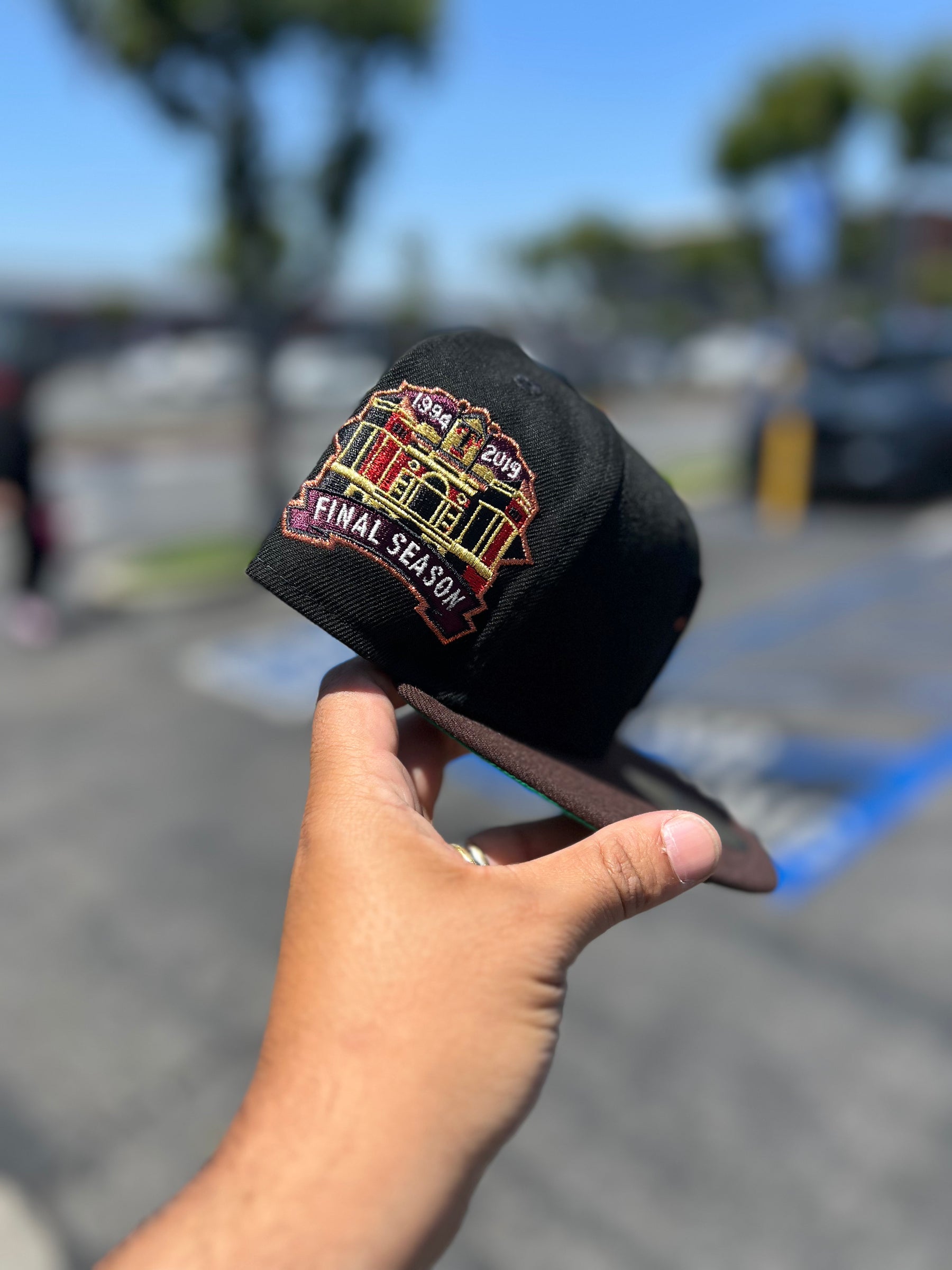 Texas Rangers Black / Brown 5950