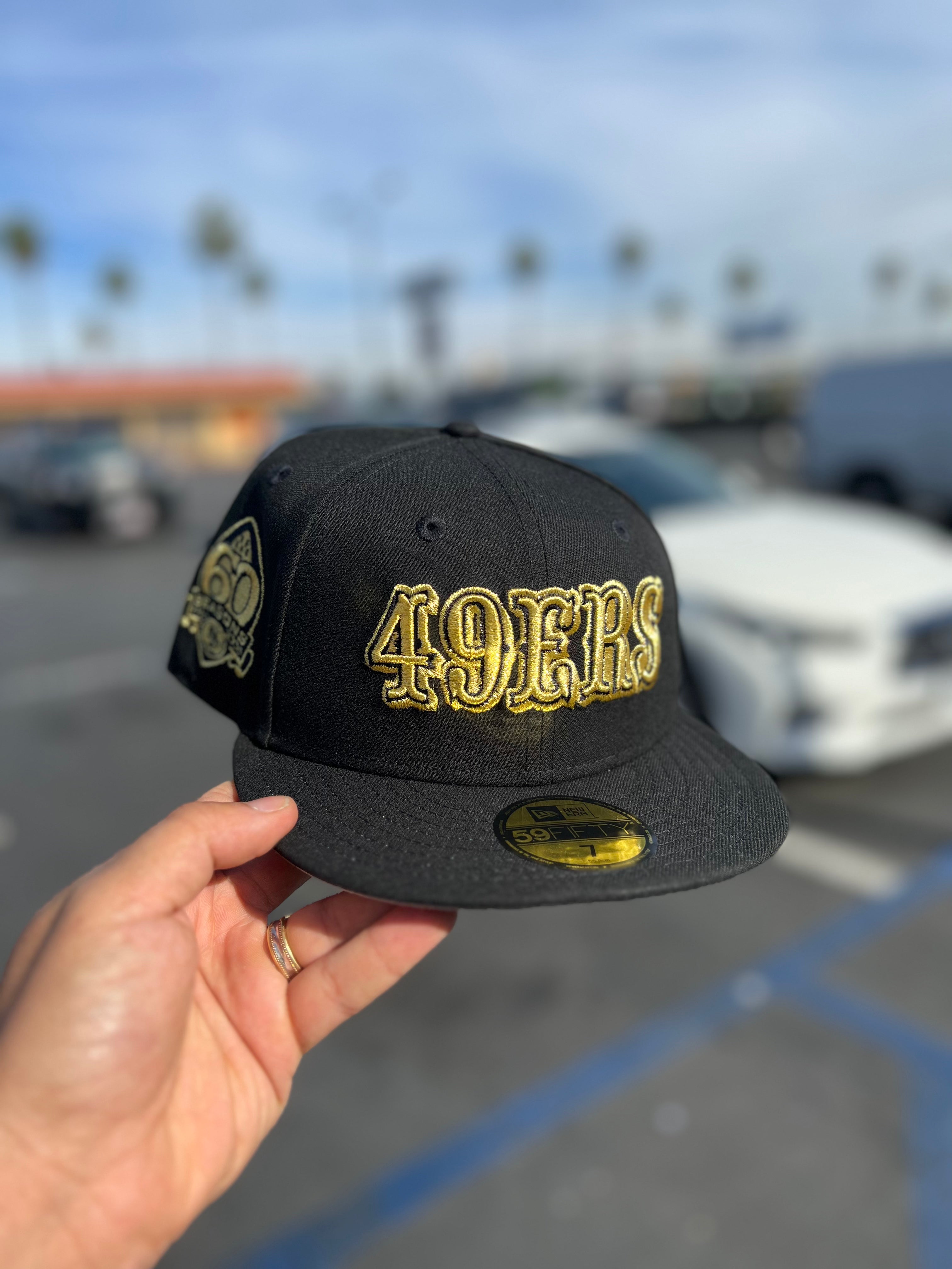 Black and gold 49ers hat online