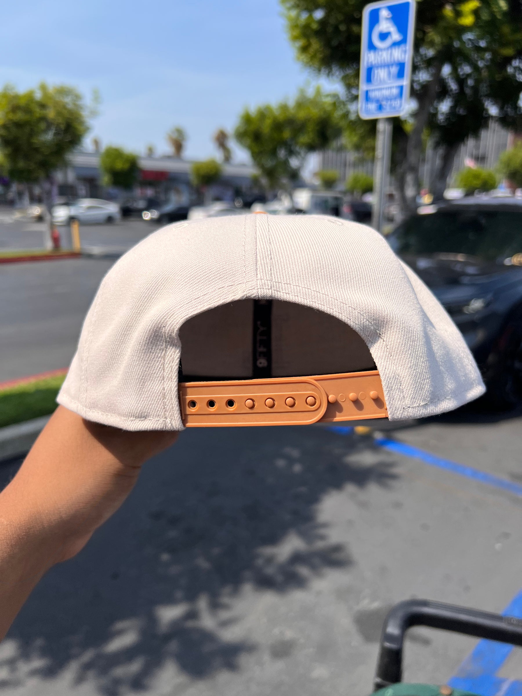 MLB New Era 9Fifty Basic Snapback Dodgers 2 Tone Wheat 950