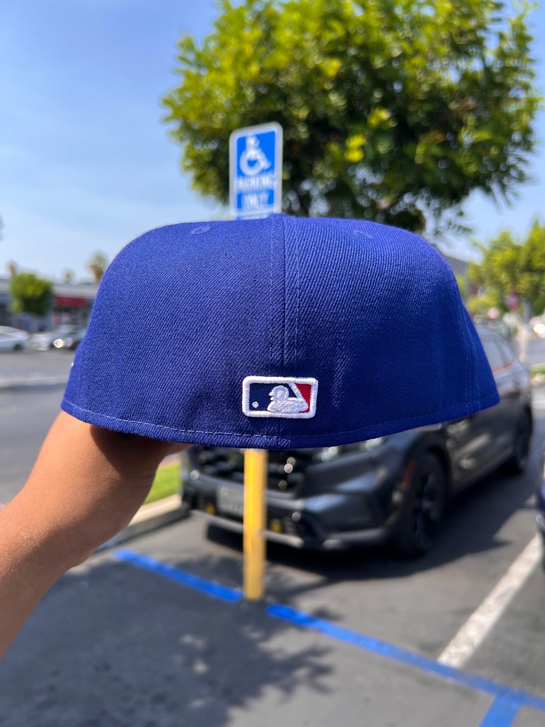 Los Angeles Dodgers Script Royal with Red LA 5950