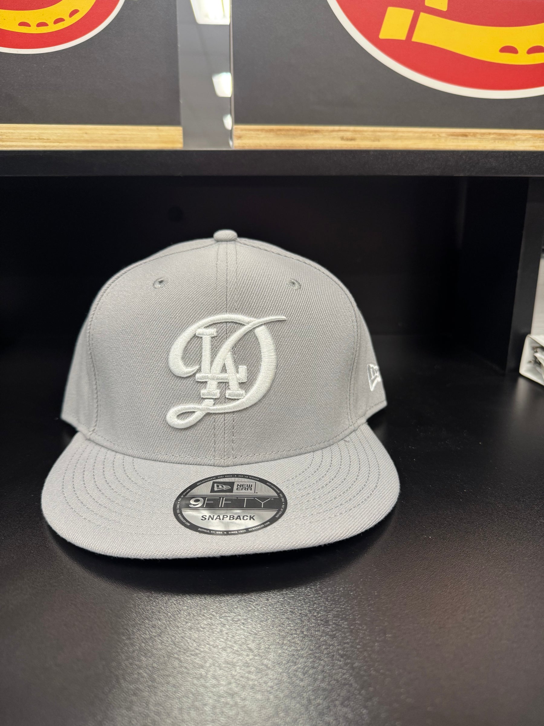 MLB New Era 9Fifty City Connect Snapback Dodgers Grey/ White 950