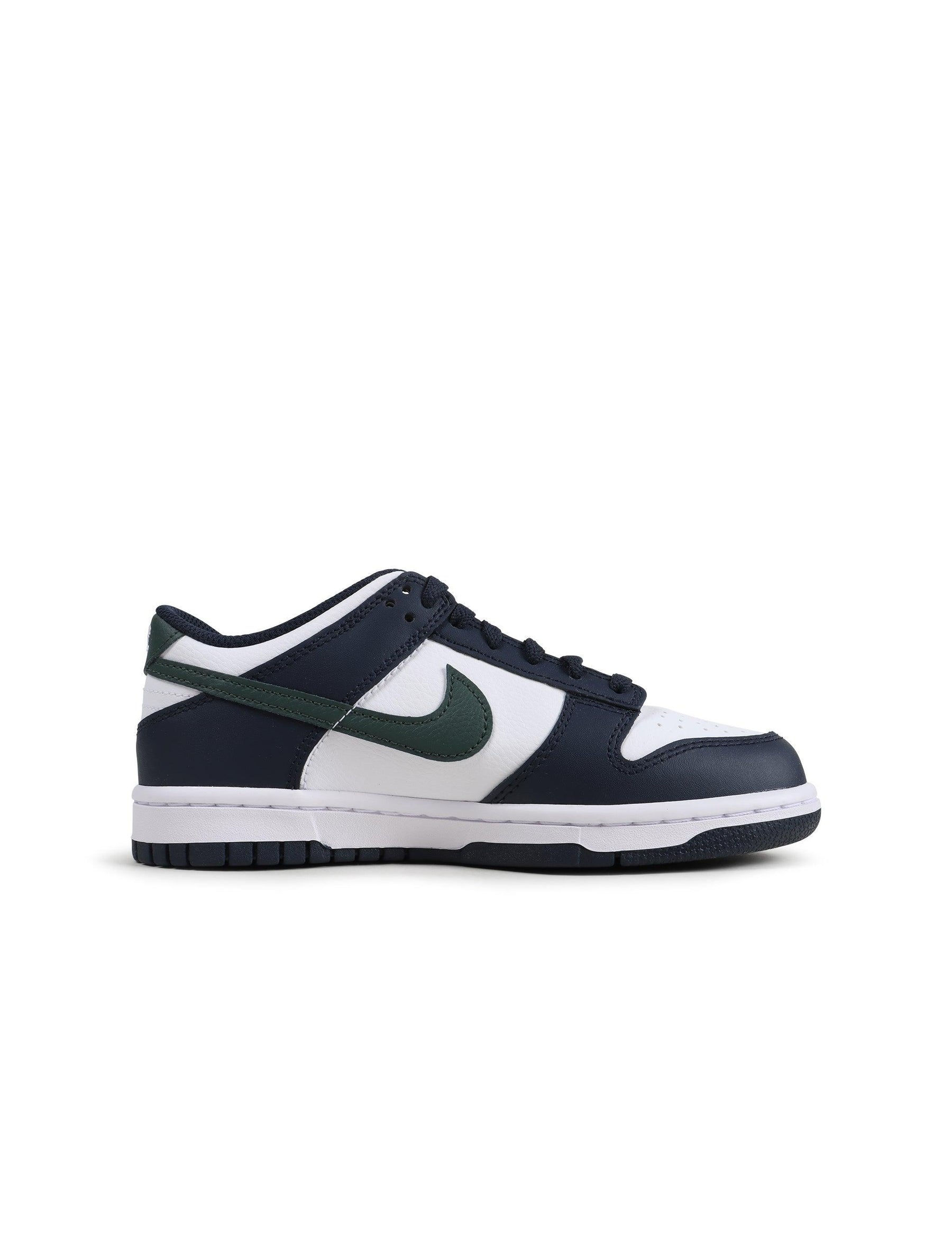 Nike Big Kids Dunk Low - Obsidian/Vintage Green