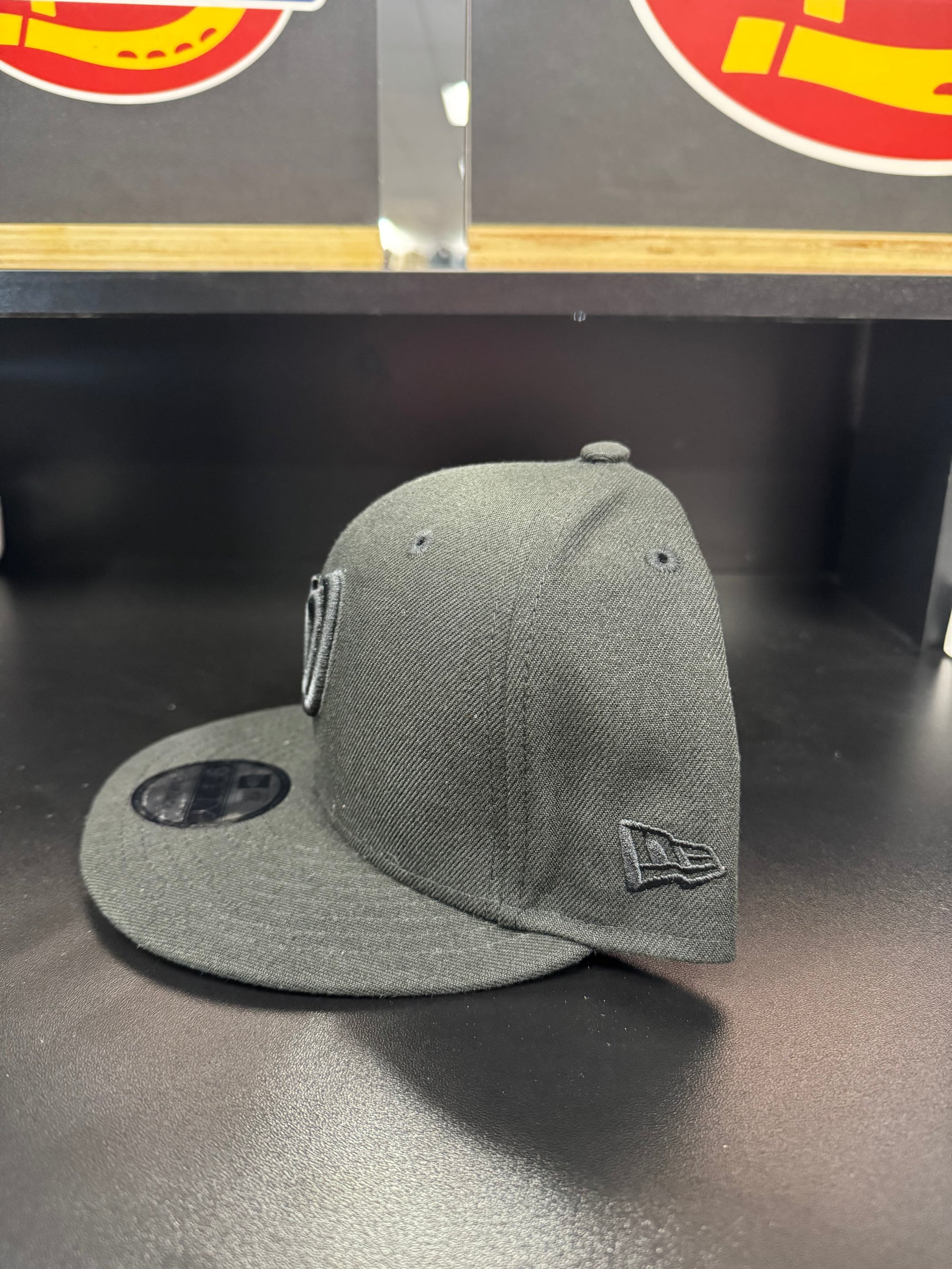 MLB New Era 9Fifty Basic Snapback Nationals Black / Black 950