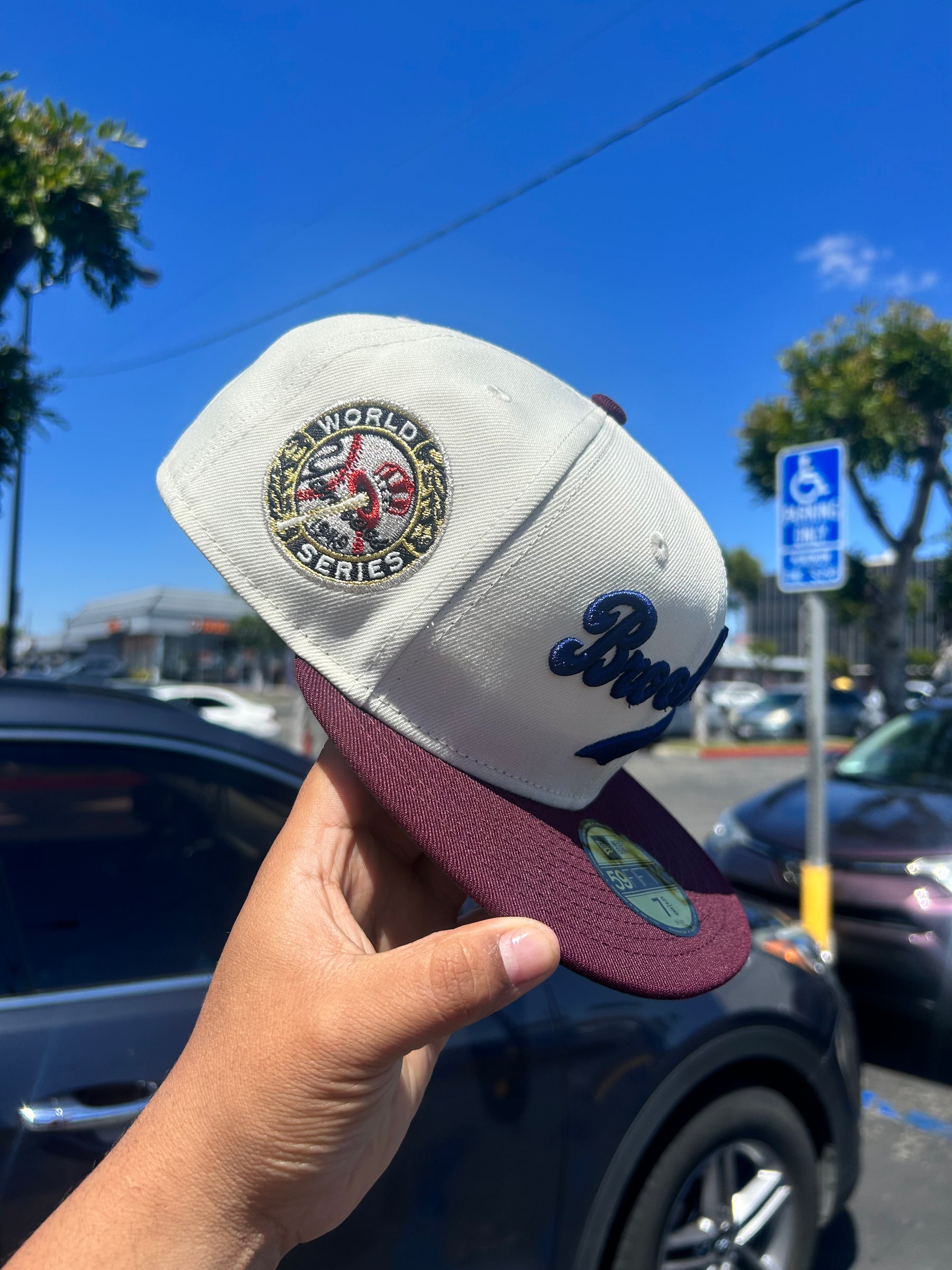 Brooklyn Dodgers Chrome / Maroon 5950