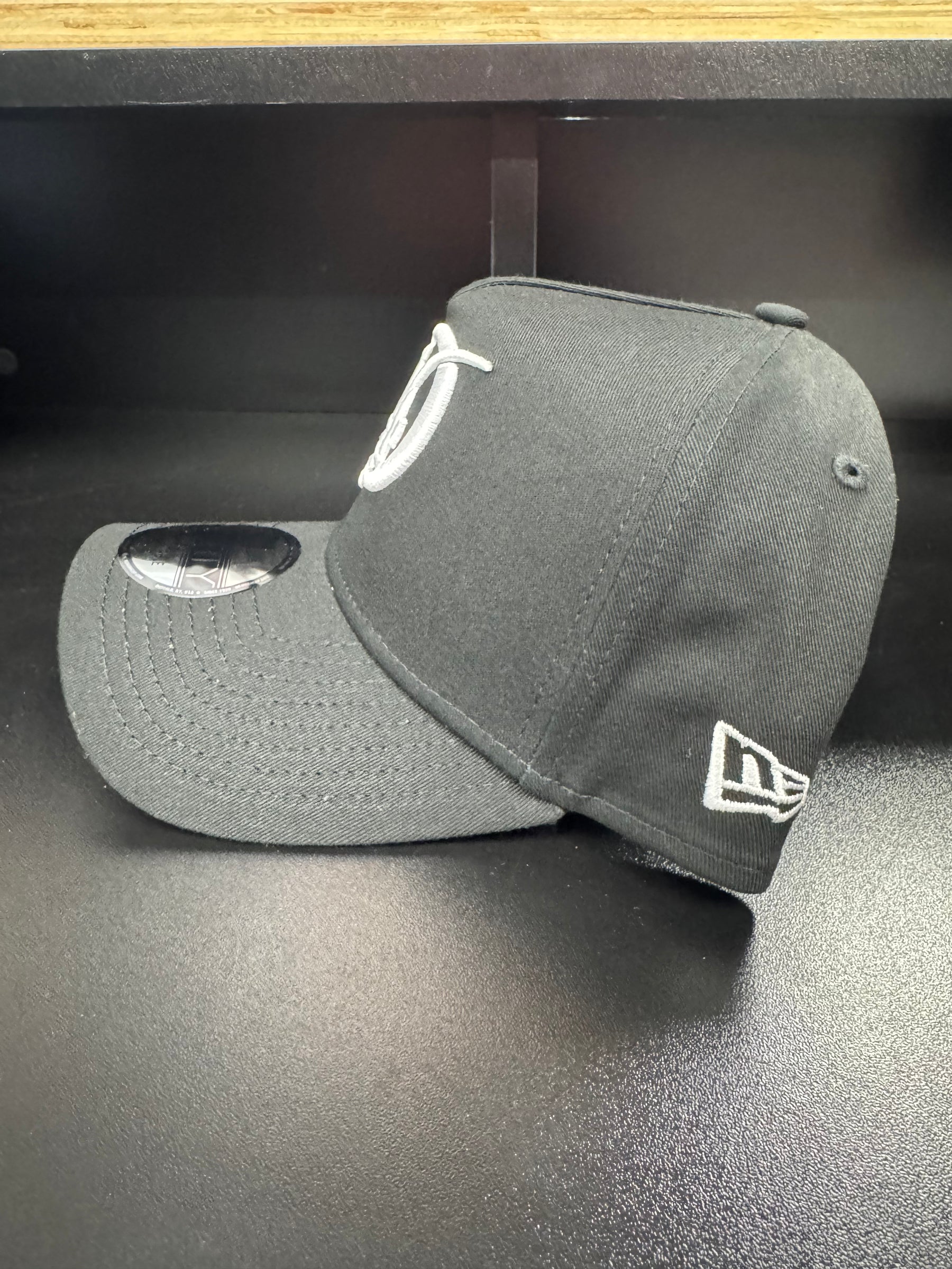 Los Angeles Dodgers City Connect Black/White 9Forty Adjustable A-Frame Hat