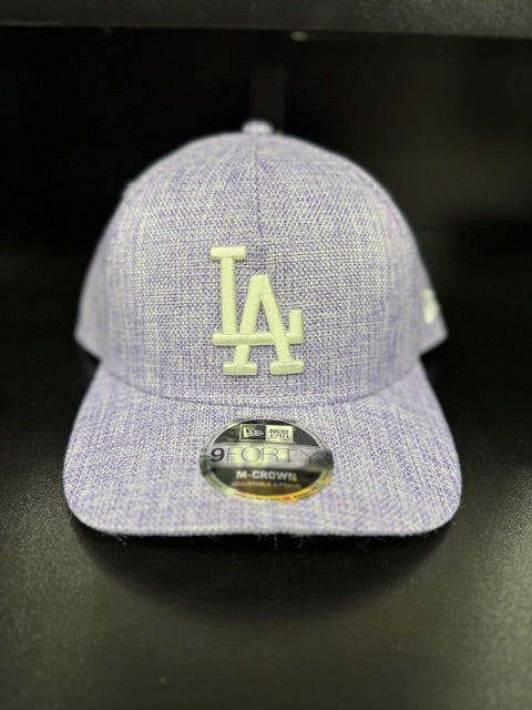 Los Angeles Dodgers Purple Cotton Weave 9Forty Adjustable M-Crown Hat