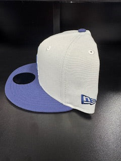 Los Angeles Dodgers 2 Toned Hat Grey / Navy 5950