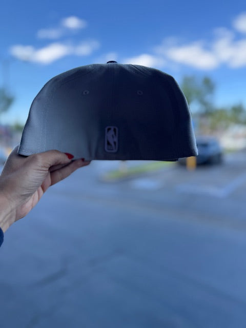 Los Angeles Lakers 2 Toned Hat Grey / Navy 5950
