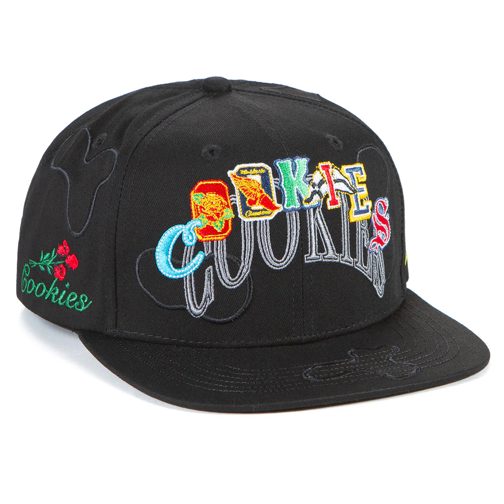 PACK 12 SNAPBACK BLACK