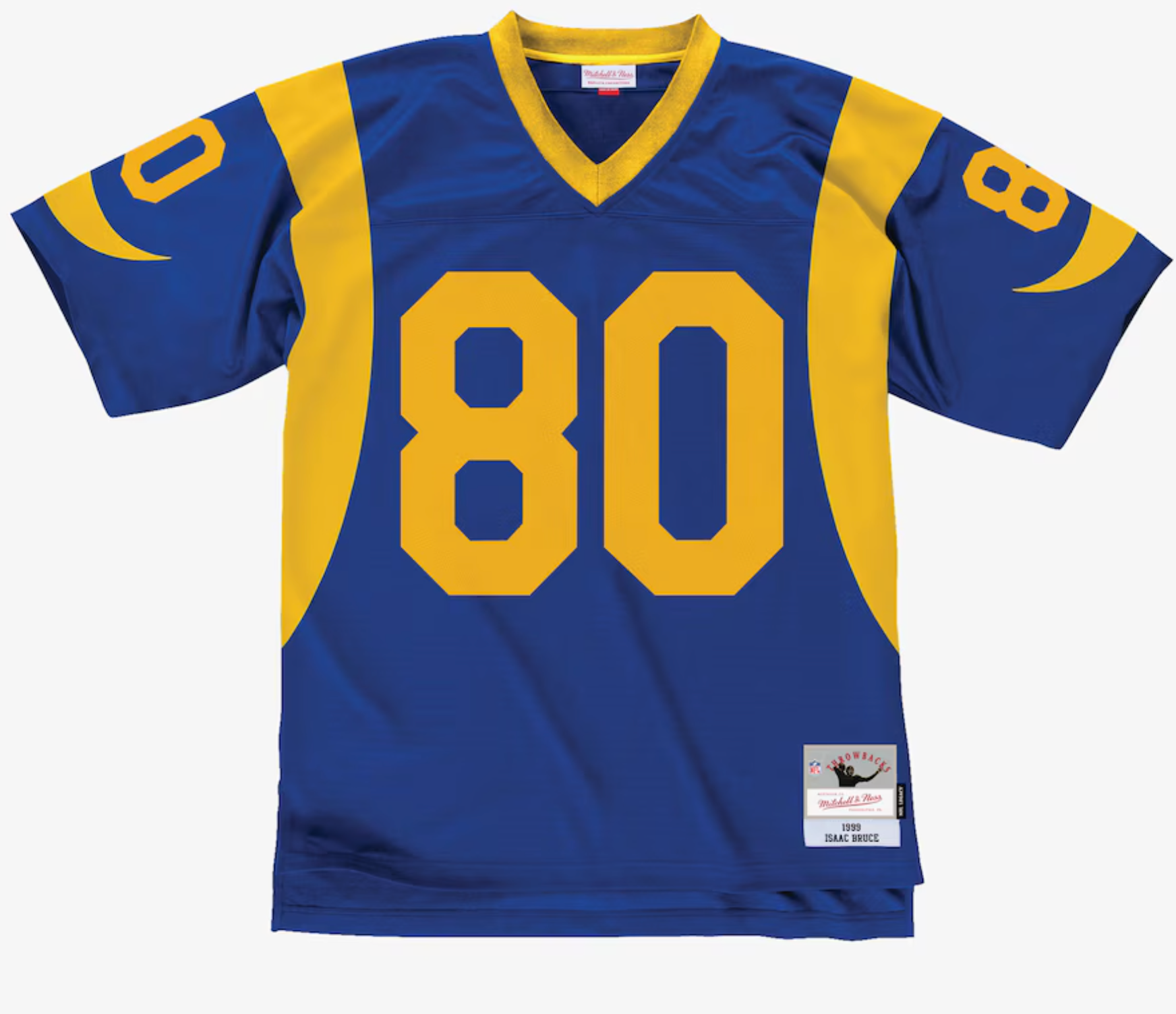 Men's Isaac Bruce Royal St. Louis Rams Gridiron Classics 1999 Legacy P
