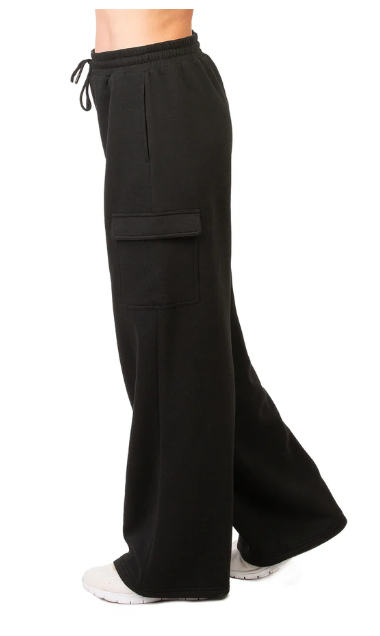 Women's Cargo Fleece Sweatpants