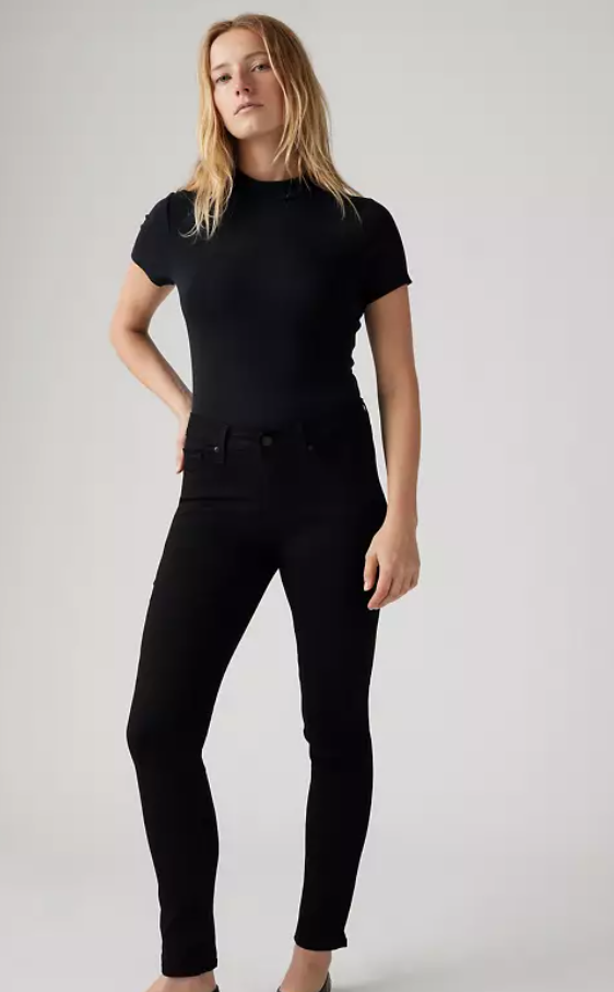 Women's Levi's 311 Shaping Skinny Soft black 1926-0000