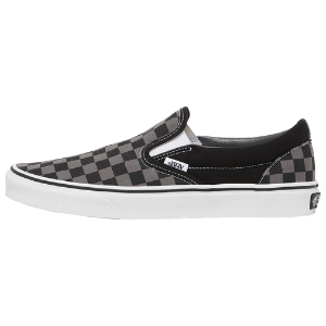 VANS MENS CLASSIC SLIP-ON - BLACK CHECKERED