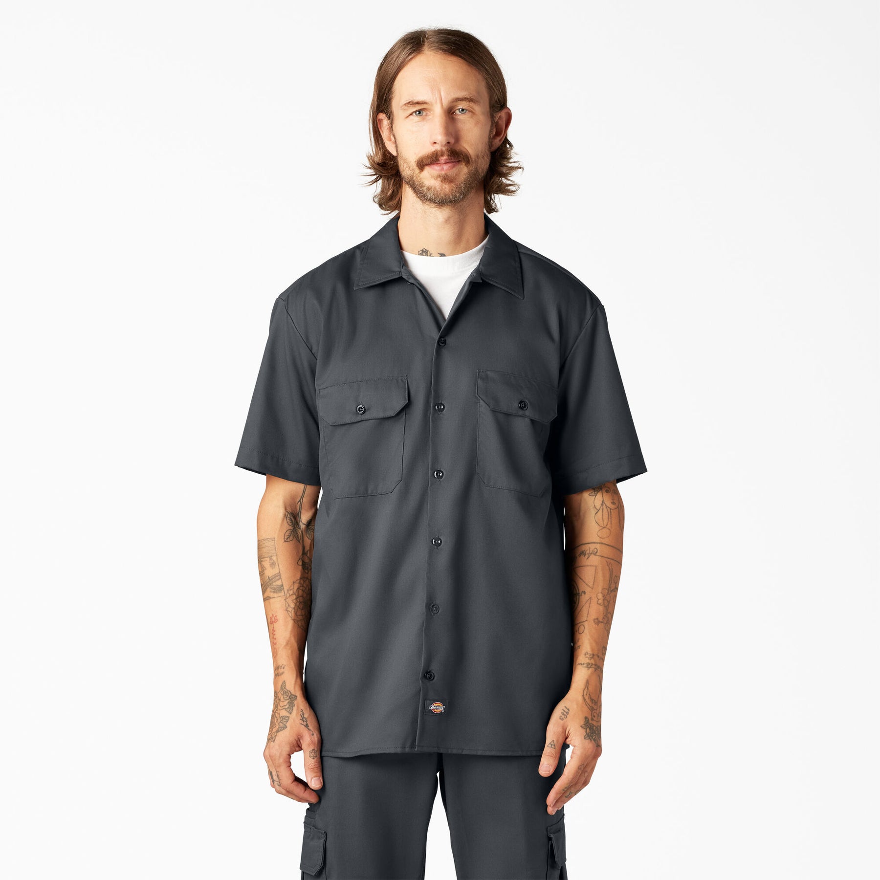 Dickies FLEX Relaxed Fit Short Sleeve Work Shirt A875G