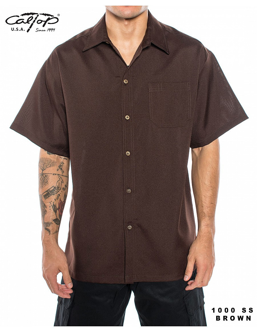 Cal Top 1000 S/S Solid Shirt