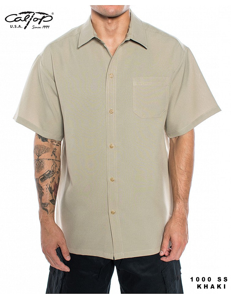 Cal Top 1000 S/S Solid Shirt