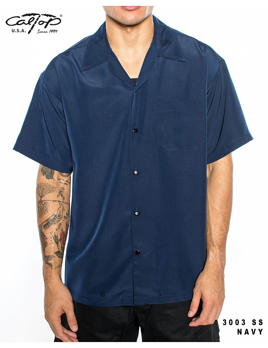 Cal Top 3003 S/S Solid Shirt