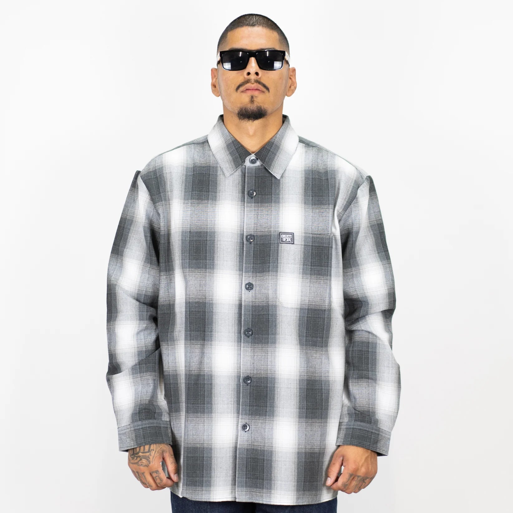 FB County Long Sleeve Checker Flannel Shirt