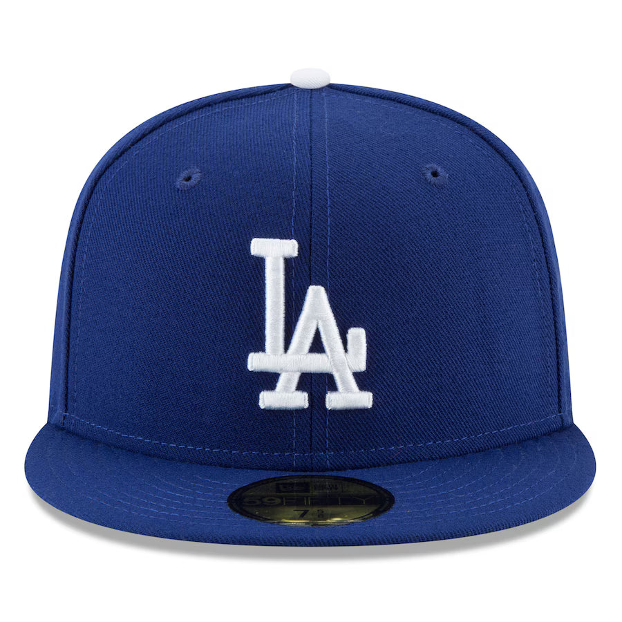 Men's Los Angeles Dodgers New Era Royal 2025 MLB Postseason Side Patch 59FIFTY Fitted Hat