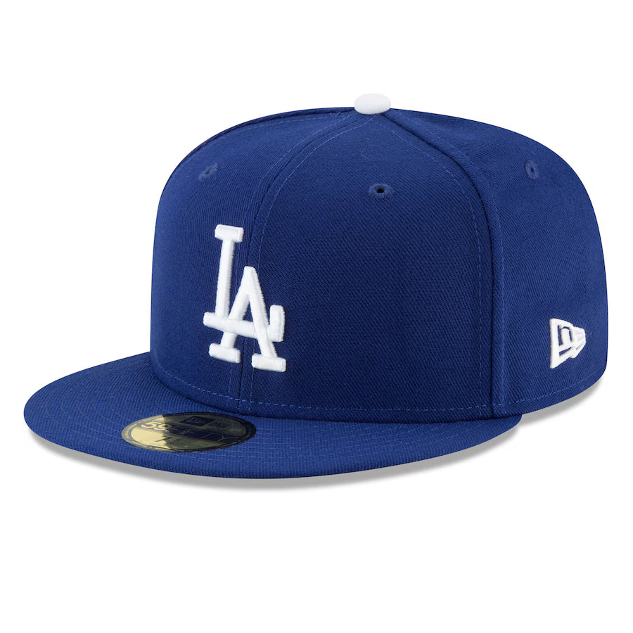 Men's Los Angeles Dodgers New Era Royal 2025 MLB Postseason Side Patch 59FIFTY Fitted Hat
