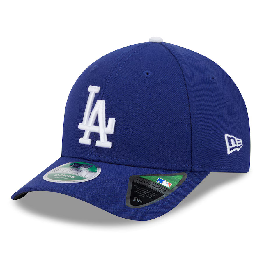 New Era Men's Los Angeles Dodgers New Era Royal 2025 MLB Postseason Side Patch M-Crown 9FORTY Adjustable Hat