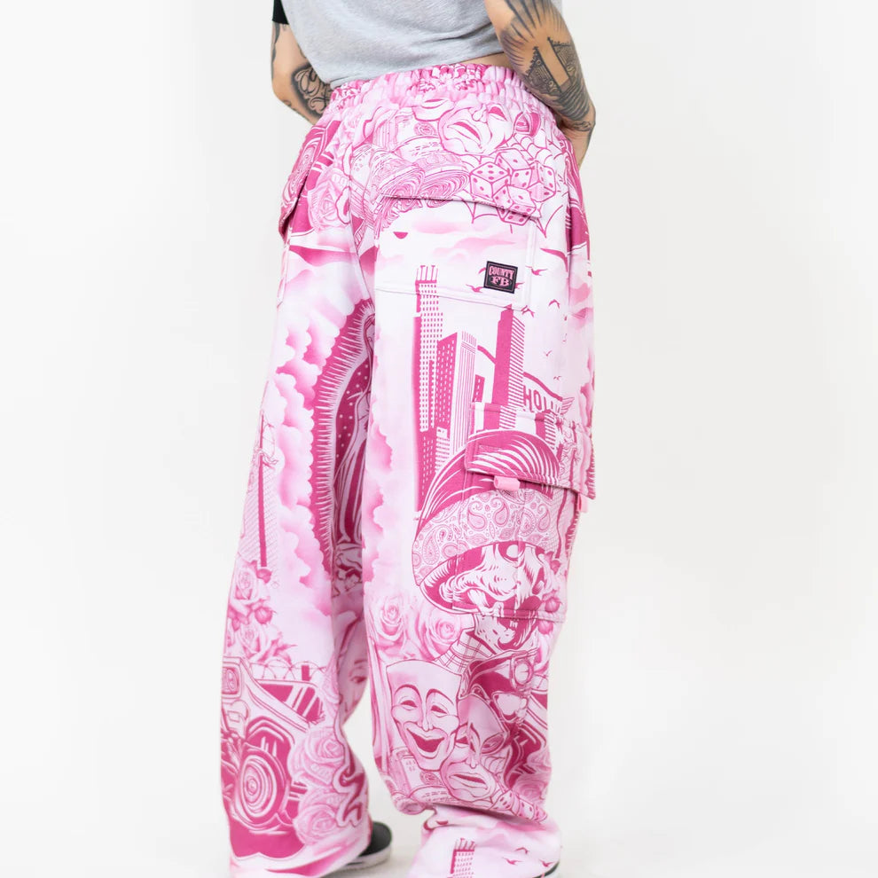 FB County Tatted Graffiti Sweatpants