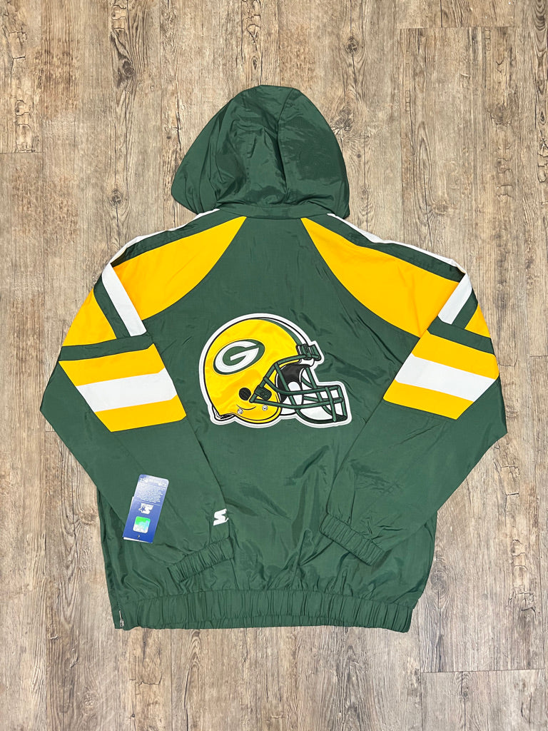 Starter Jacket Greenbay Packers Windbreaker - Xtreme Wear