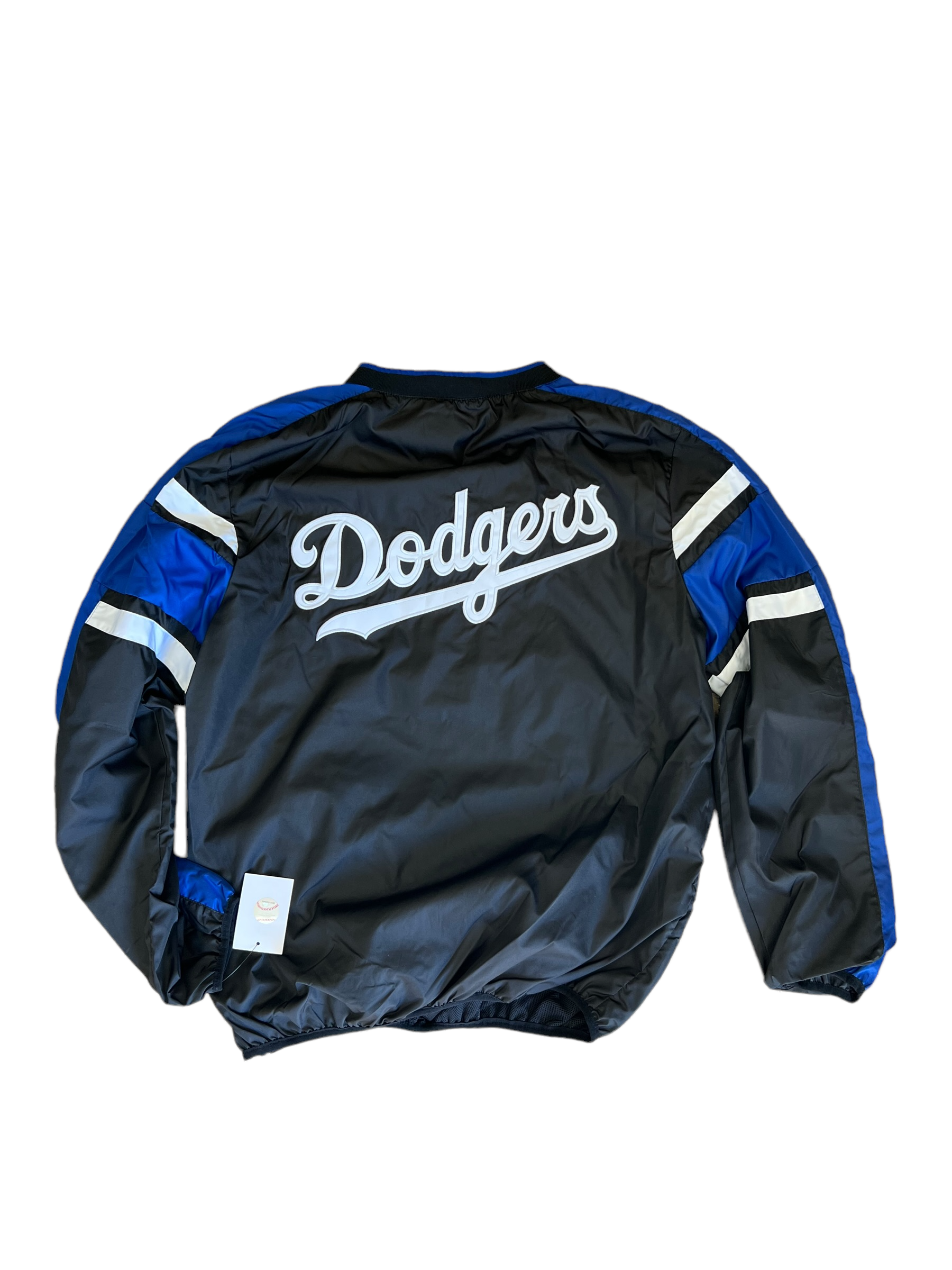 Los Angeles Dodgers Black V Neck Windbreaker