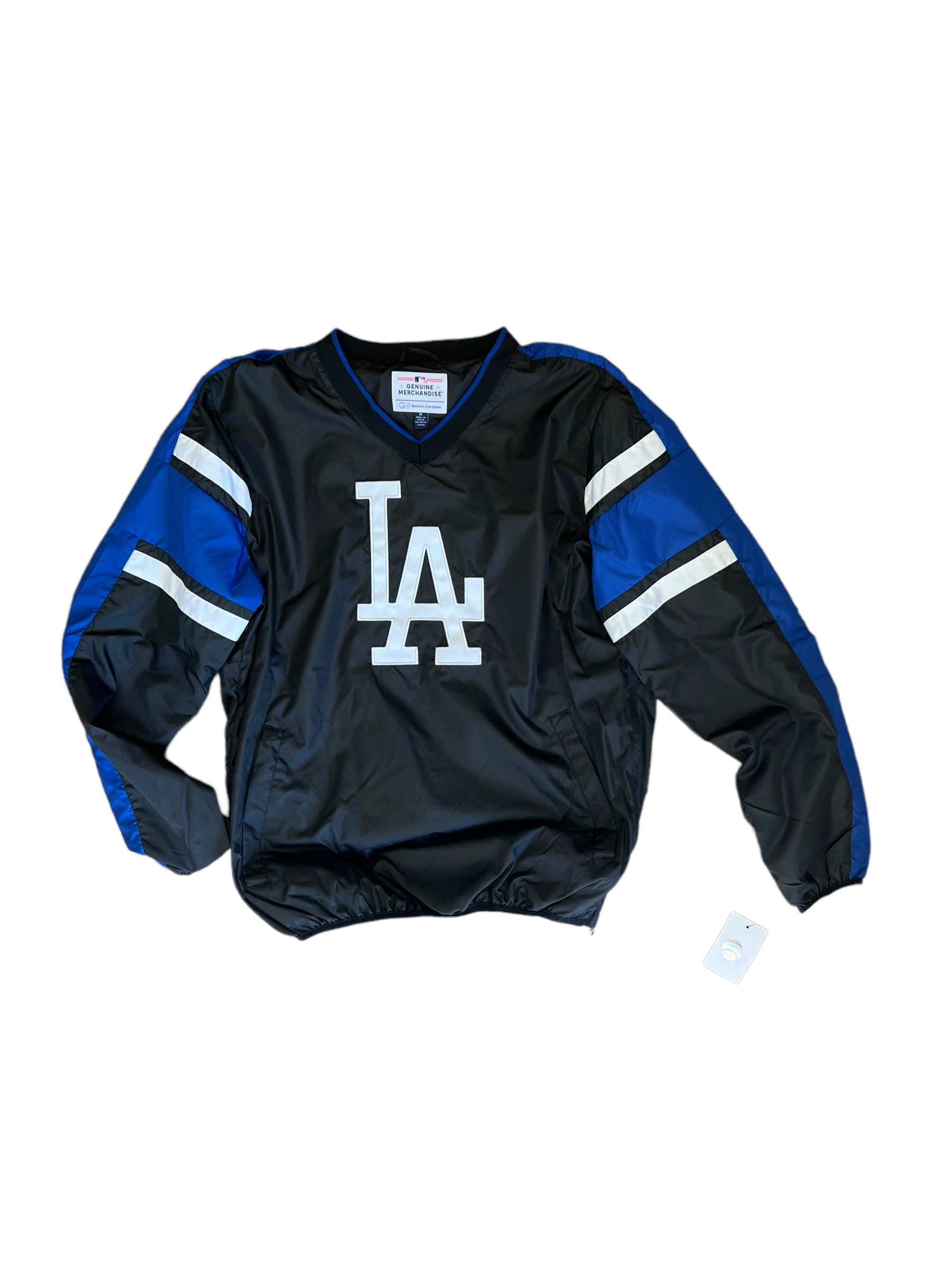 Starter V-Neck Los Angeles Dodgers Blue Windbreaker