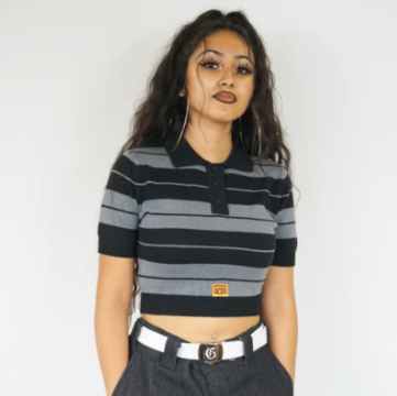 FB County Charlie Brown Crop Top - Xtreme Wear