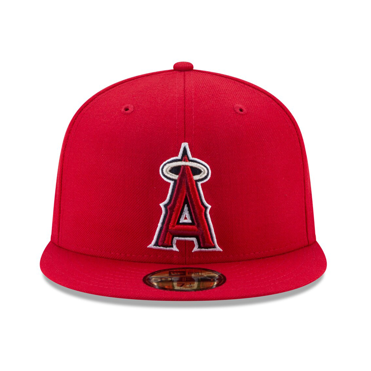 NEW ERA 59FIFTY AUTHENTIC COLLECTION LOS ANGELES ANGELS ON-FIELD GAME HAT - RED - Xtreme Wear