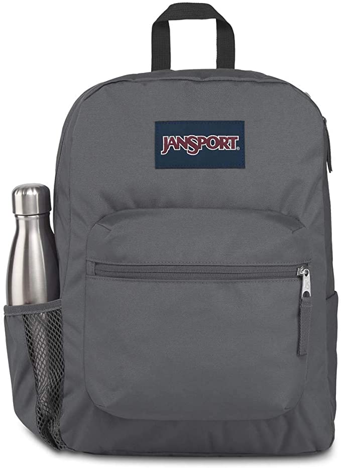 Jansport | Cross Town Backpack (Charcoal - One Size) - Xtreme Wear