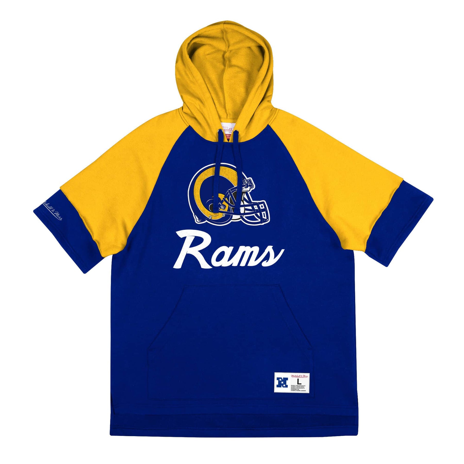 Shortsleeve Fleece Hoodie Los Angeles Rams