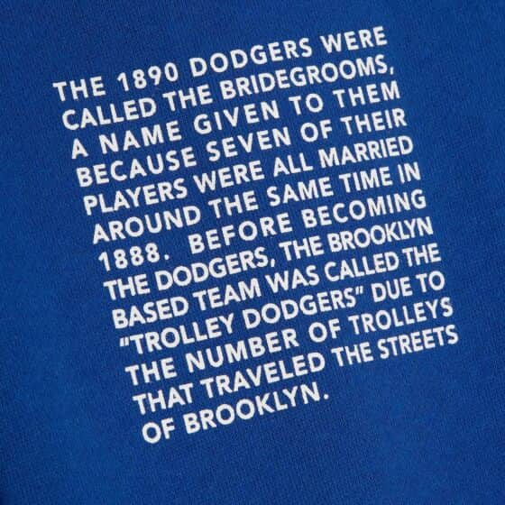 Team Origins Fleece Hoody Los Angeles Dodgers