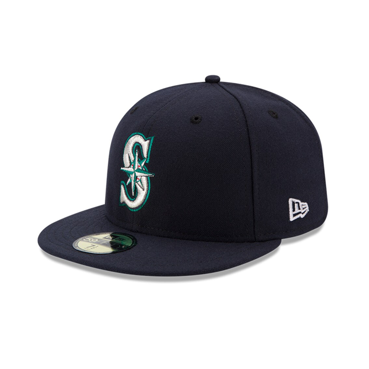 NEW ERA AUTHENTIC COLLECTION SEATTLE MARINERS ON-FIELD FITTED GAME HAT