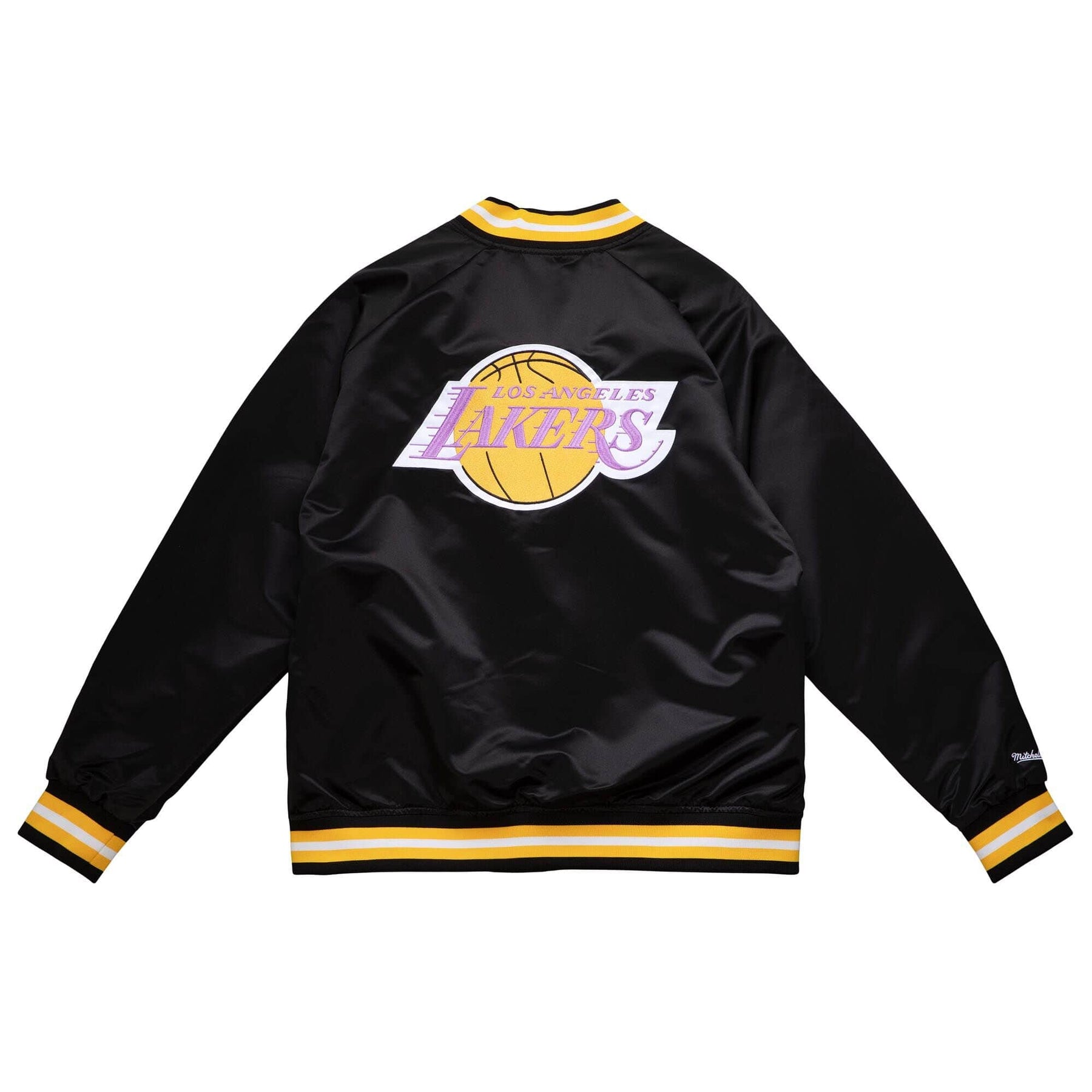 Double Clutch Lightweight Satin Jacket Los Angeles Lakers - Xtreme Wear