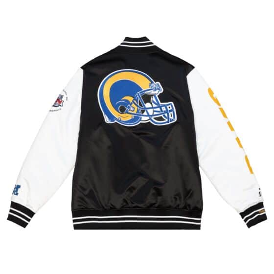 Team Origins Varsity Satin Jacket Los Angeles Rams