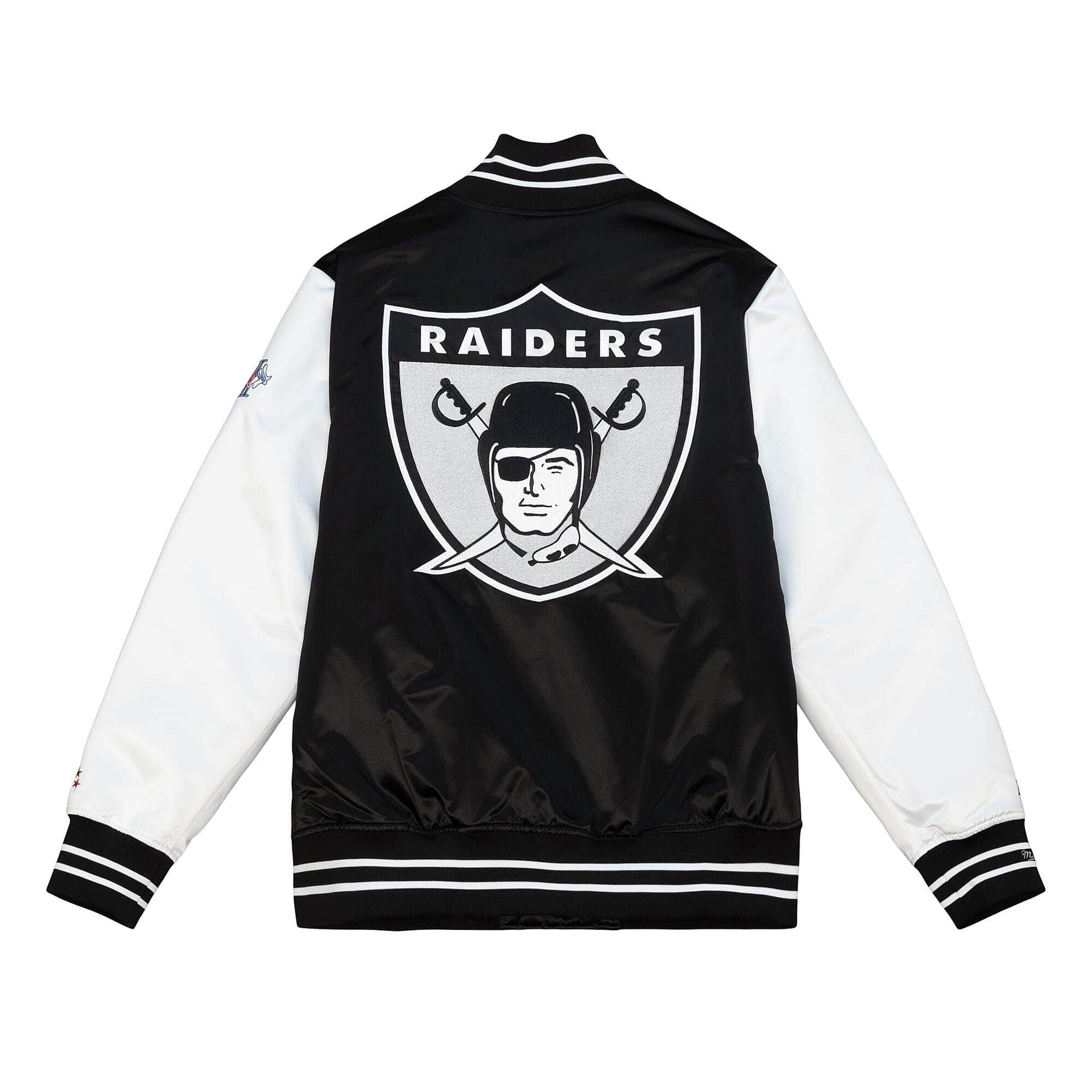 Team Origins Varsity Satin Jacket Oakland Raiders