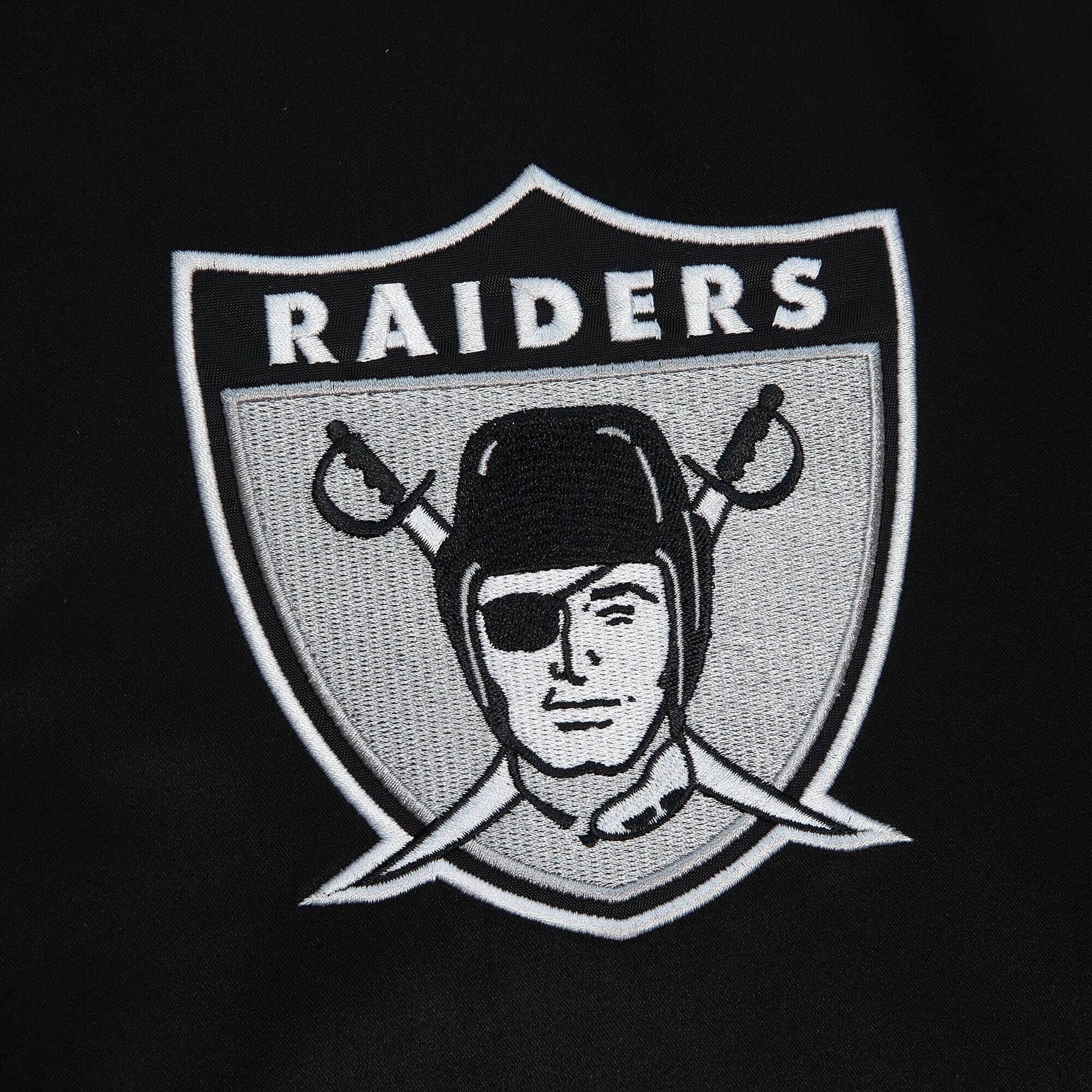 Team Origins Varsity Satin Jacket Oakland Raiders