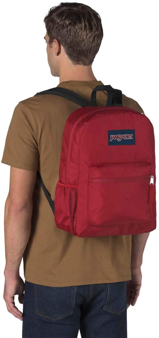 Jansport | Cross Town Backpack (Viking Red - One Size) - Xtreme Wear