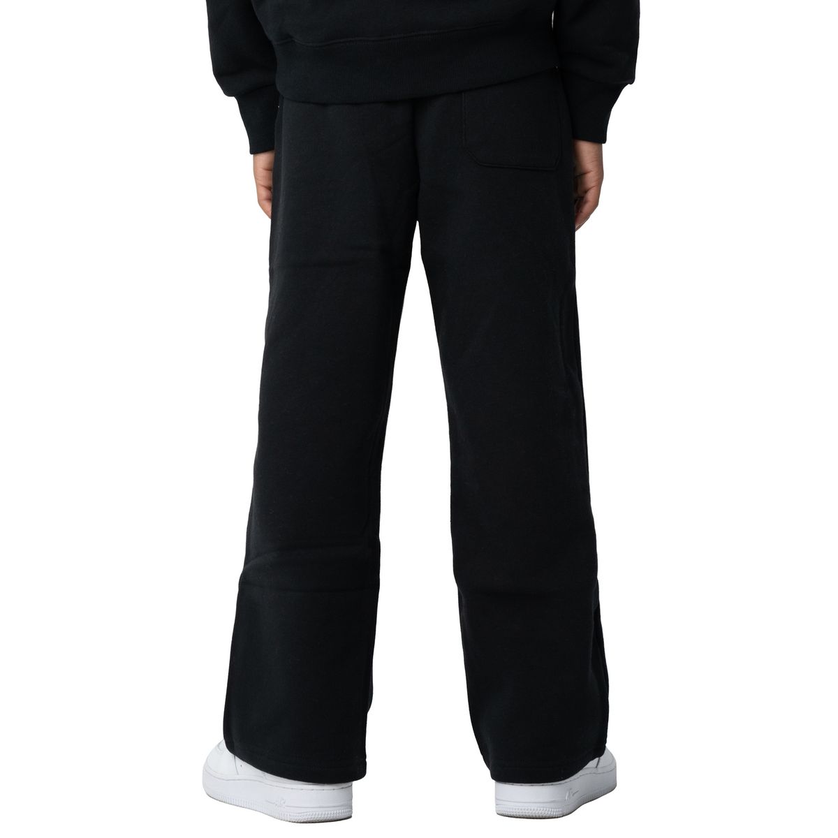 Pro Club Kids Black Fleece Open Leg Sweatpants