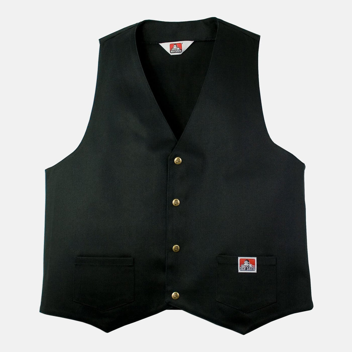 Ben Davis Solid Vest Black