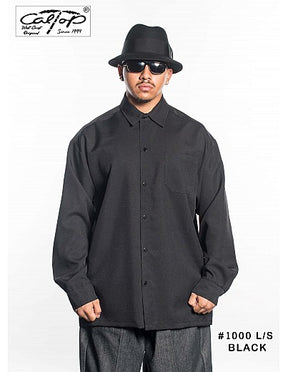 Cal Top 1000 L/S Solid Shirt