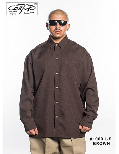 Cal Top 1000 L/S Solid Shirt