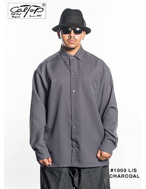 Cal Top 1000 L/S Solid Shirt